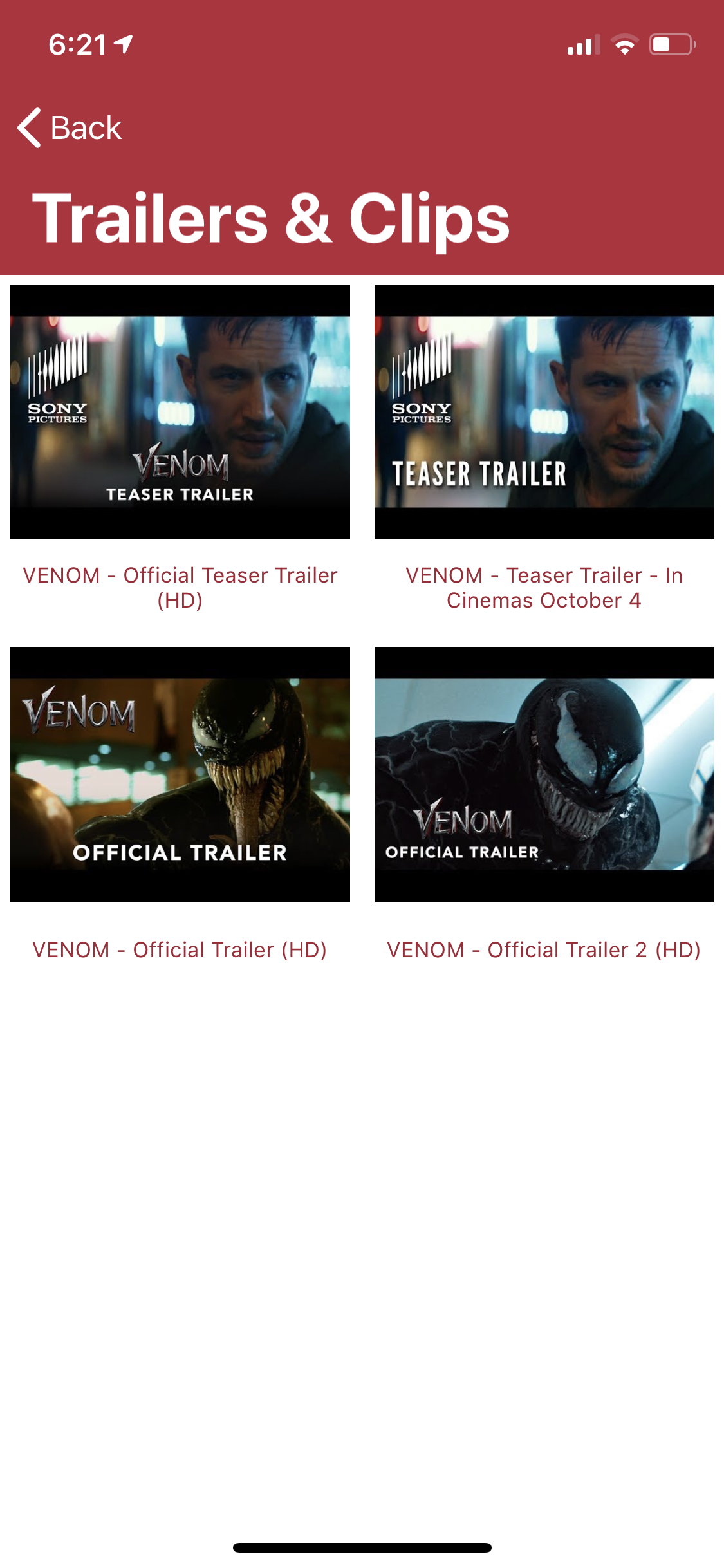 App screenshot img