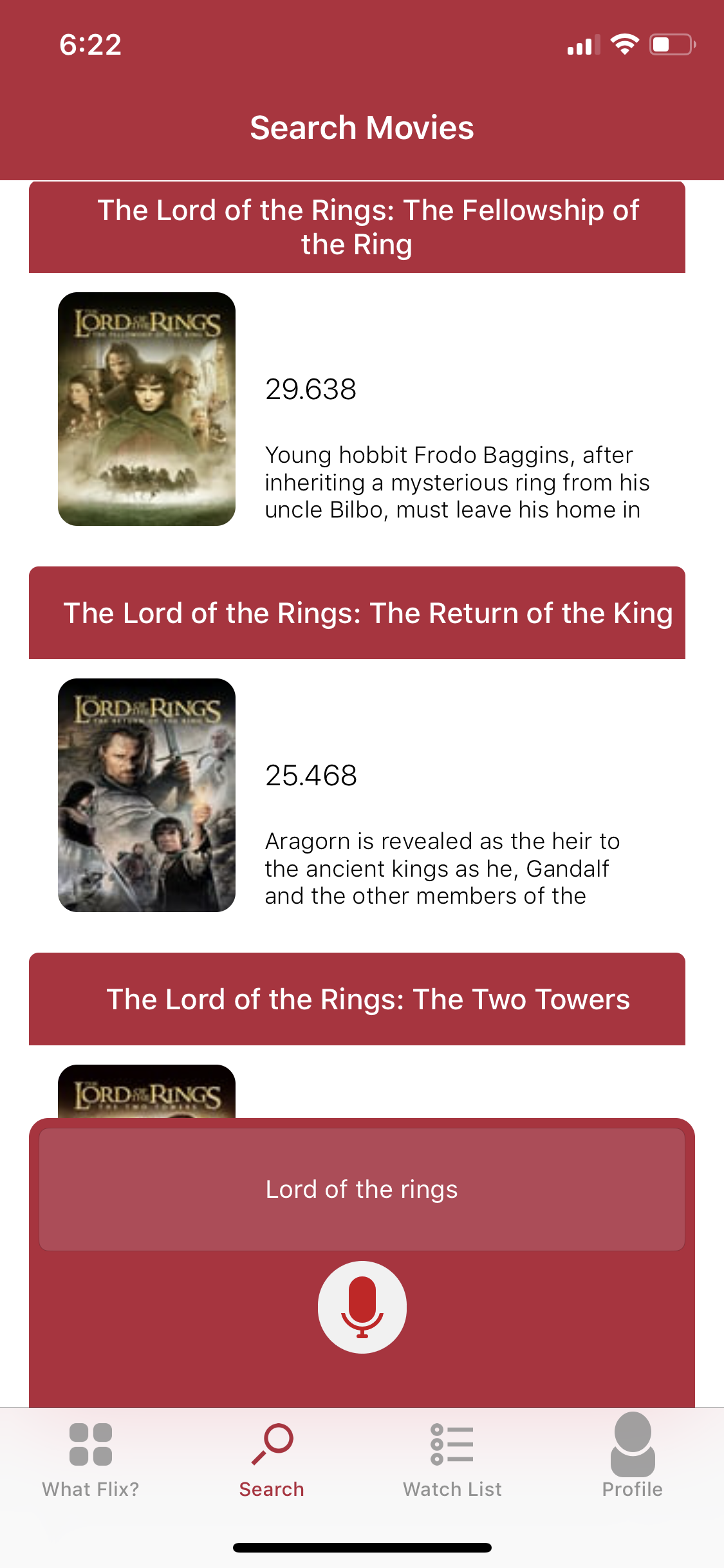 App screenshot img